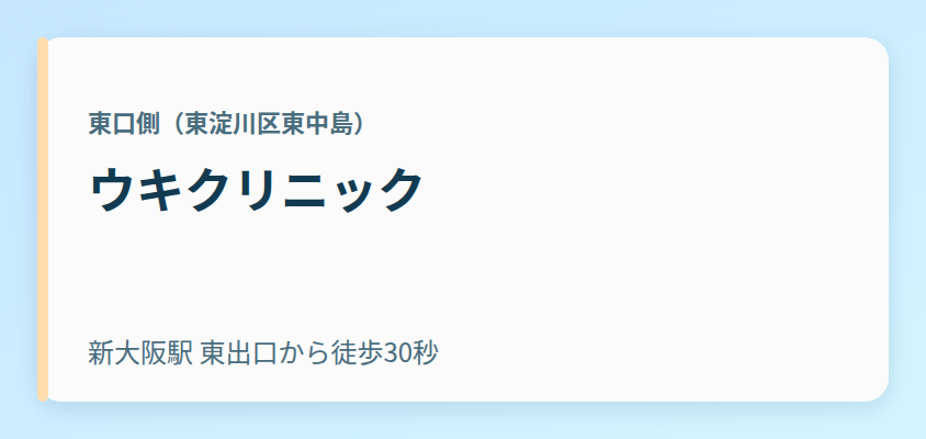 ウキクリニック