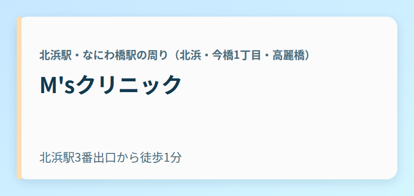 M'sクリニック
