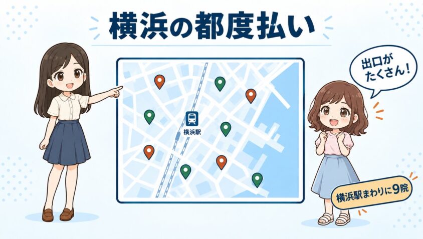 横浜の都度払い