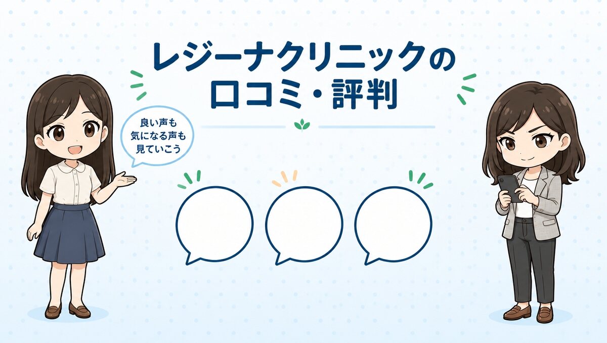 レジーナクリニックの口コミ・評判